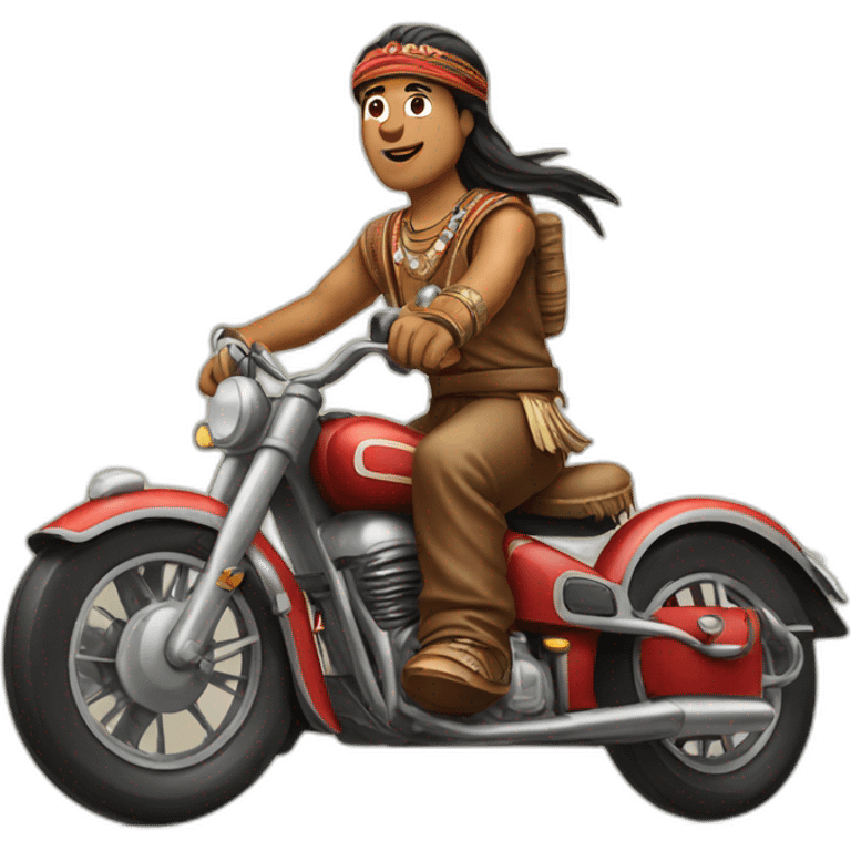 Motos Indian emoji