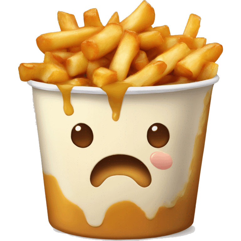 Poutine mange poutine emoji