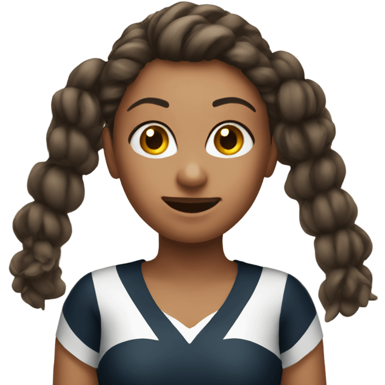 cheerleader emoji