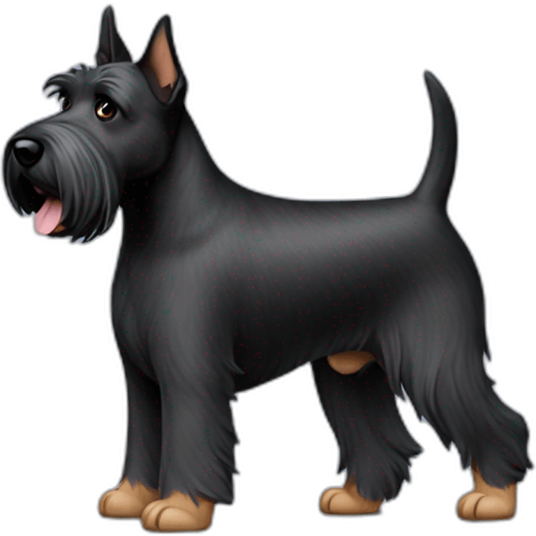 scottish-terrier-dog-walking emoji