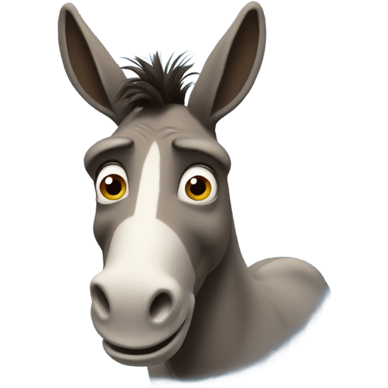 Donkey from Shrek emoji