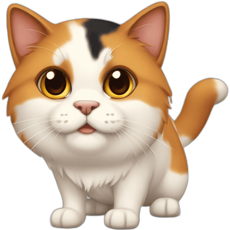 calico eat emoji