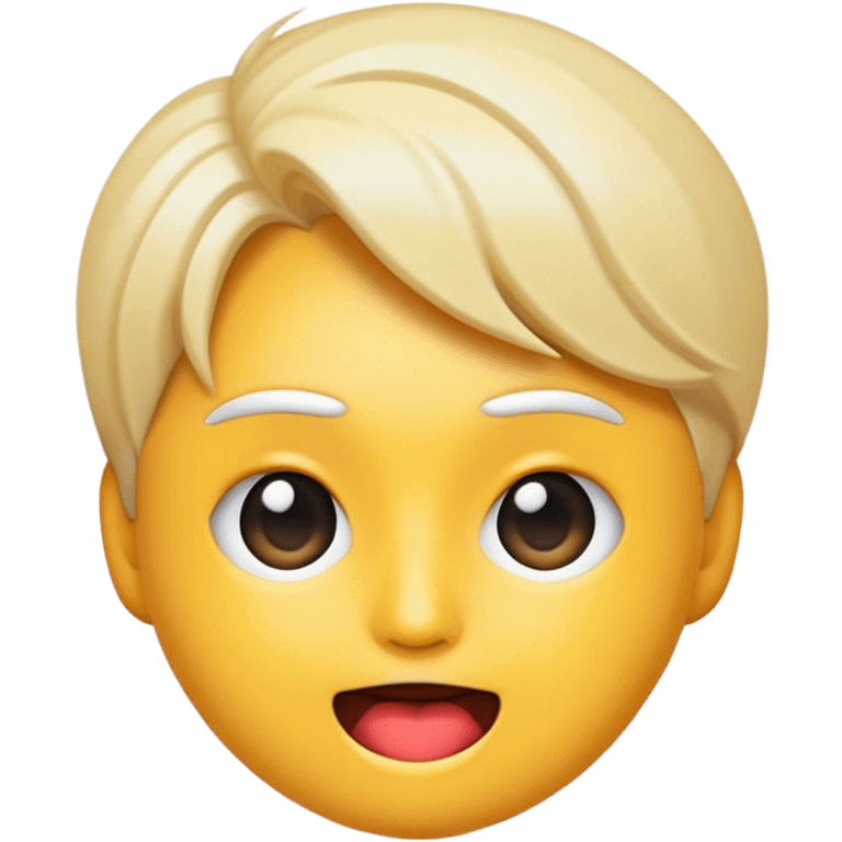 Cinematic Realistic K-pop Pop Culture Emoji, depicted with a modern, stylish portrayal capturing the essence of the K-pop phenomenon rendered with sleek textures and dynamic, vivid lighting. emoji