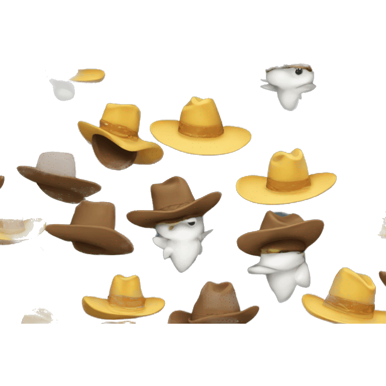 cowboy hat trout emoji