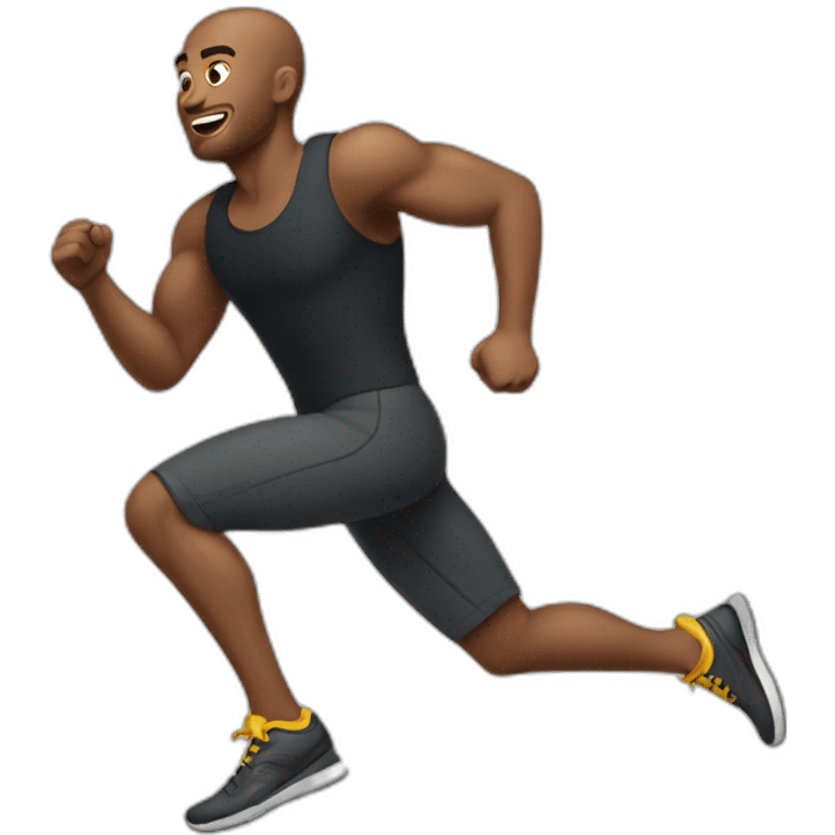 Running rob emoji