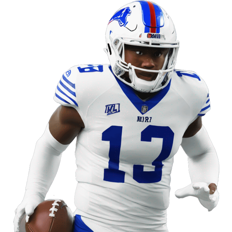 Josh Allen touchdown emoji