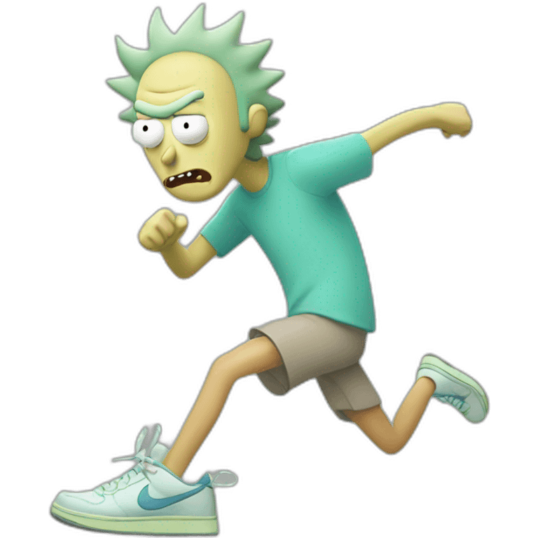 Nike Rick et morty emoji