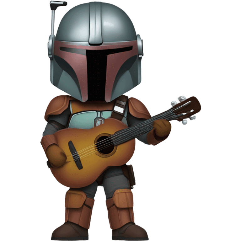 Mandolorian crying emoji