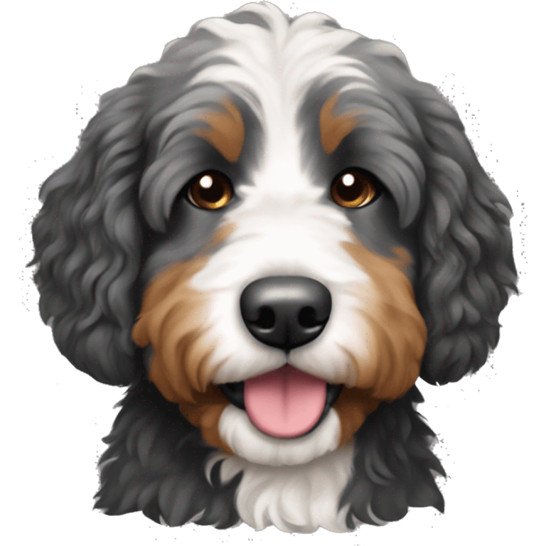 Bernedoodle emoji