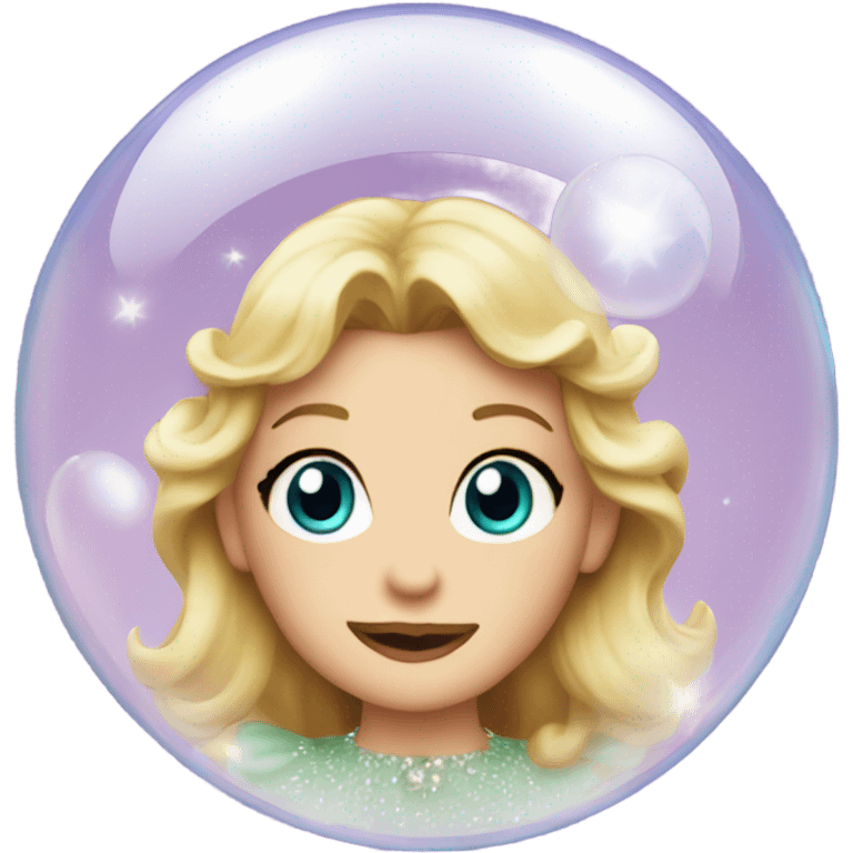 Glinda in a bubble emoji