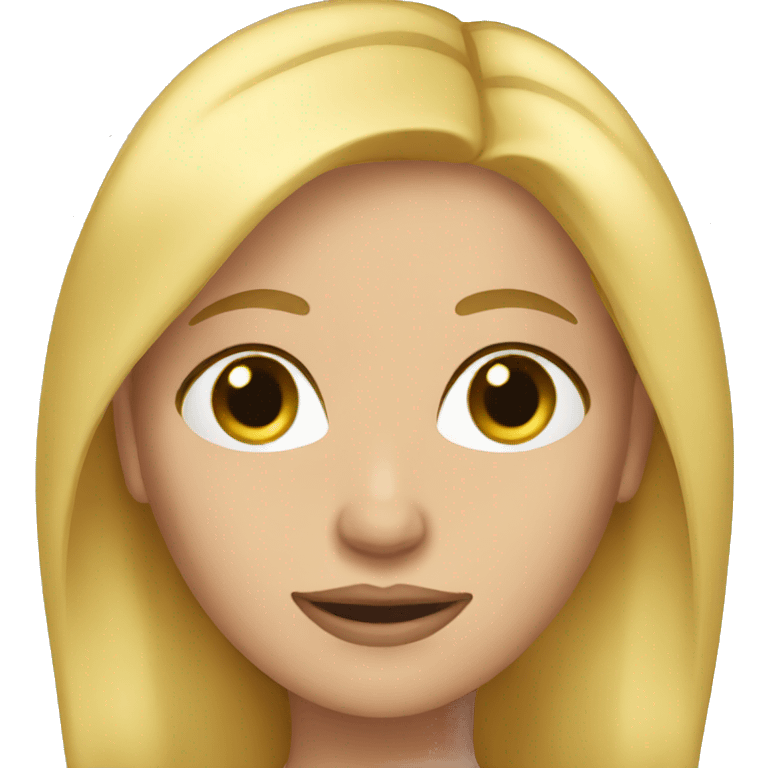 Blonde Hair Woman emoji