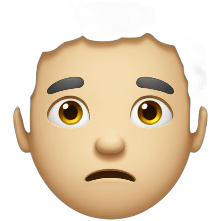 stressed emoji