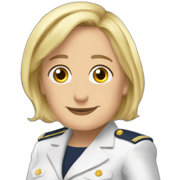 Marine le pen  emoji