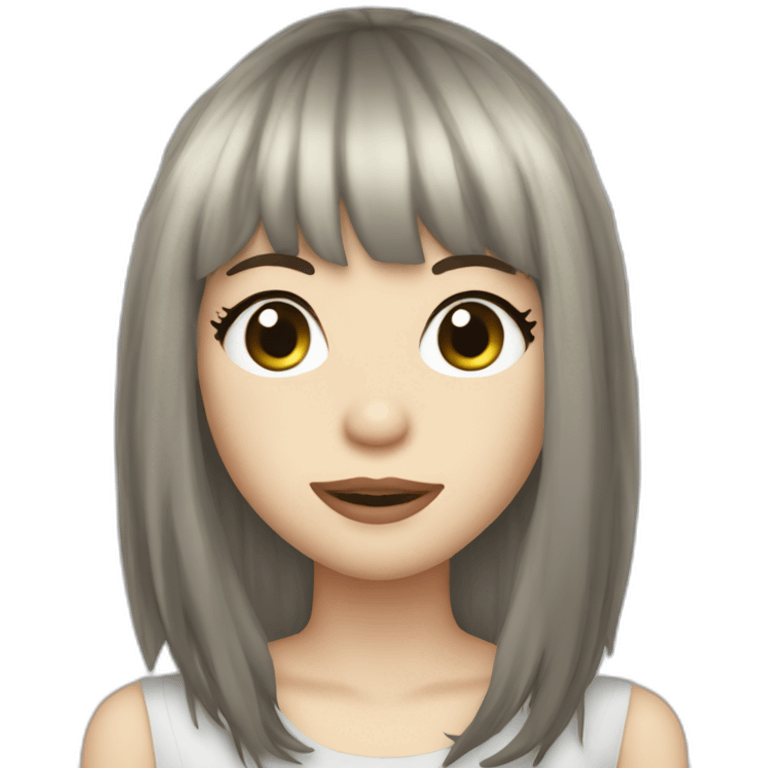 Carly Rae jepsen long hair emoji