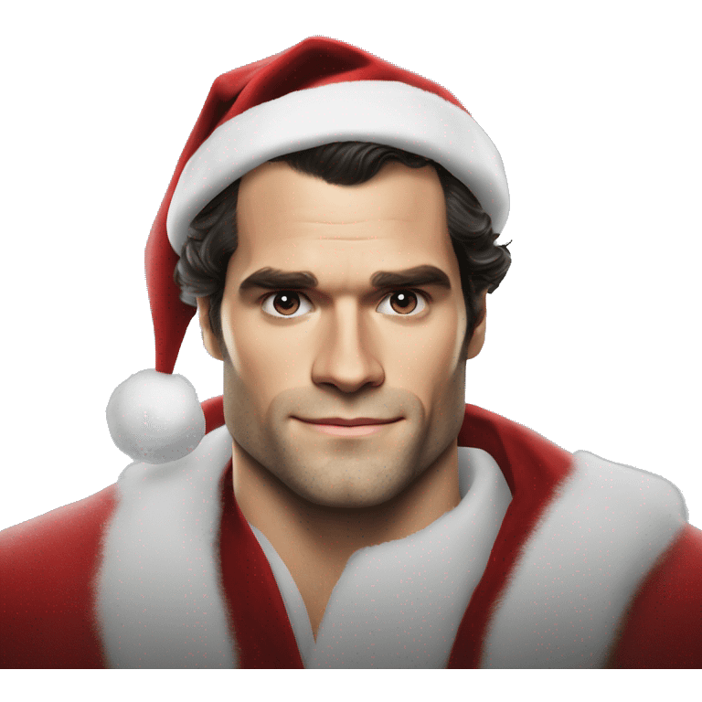 Henry Cavill as Santa Claus  emoji