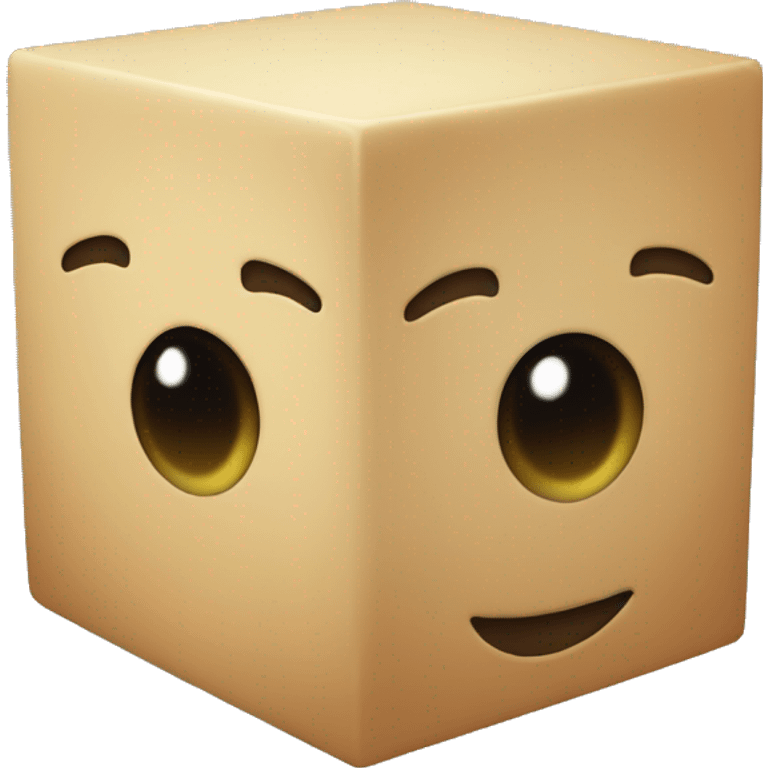 Cube emoji