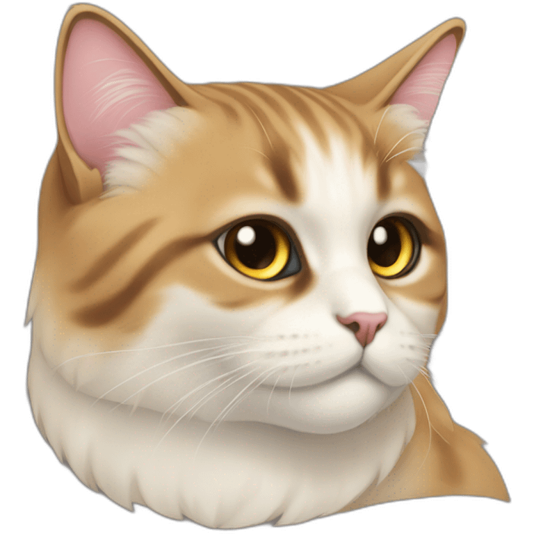 Gato persa himalayo emoji