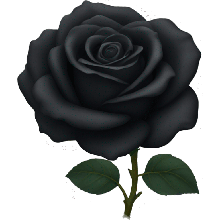  black rose emoji