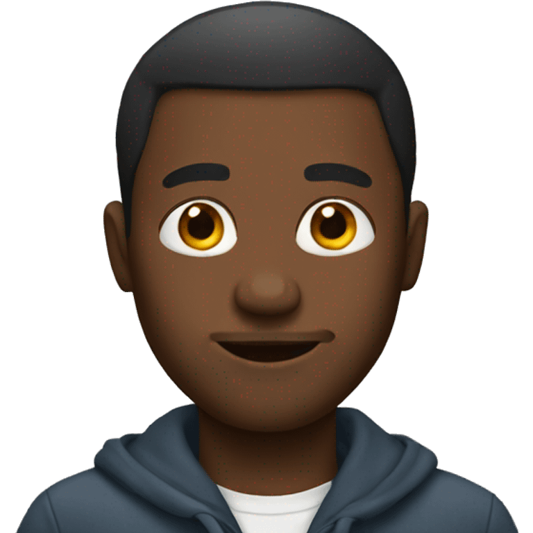 Black man emoji