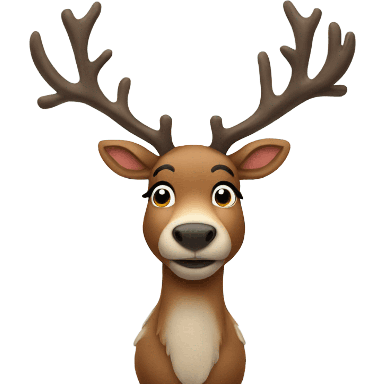 Reindeer emoji