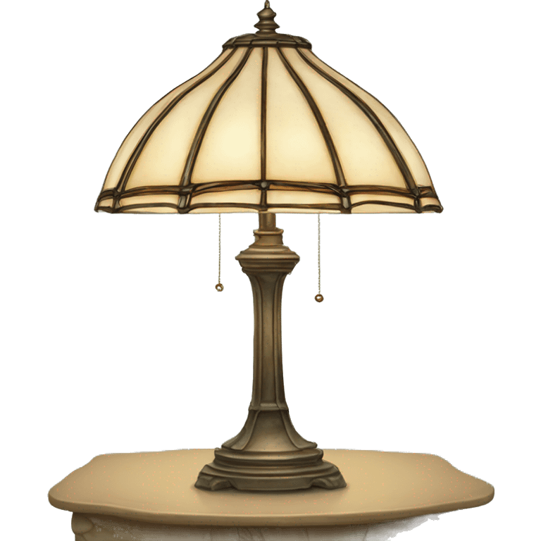 Tiffany lamp emoji