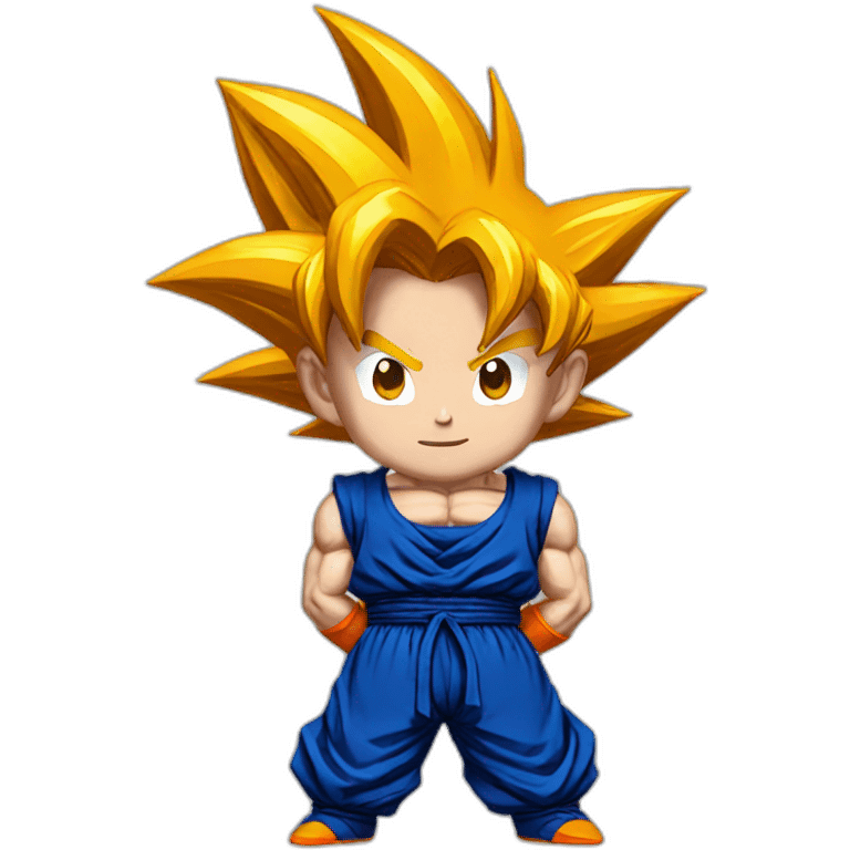 goku sj blue emoji