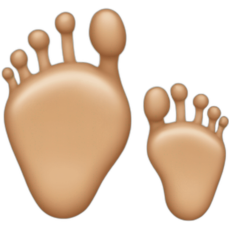 foot face emoji