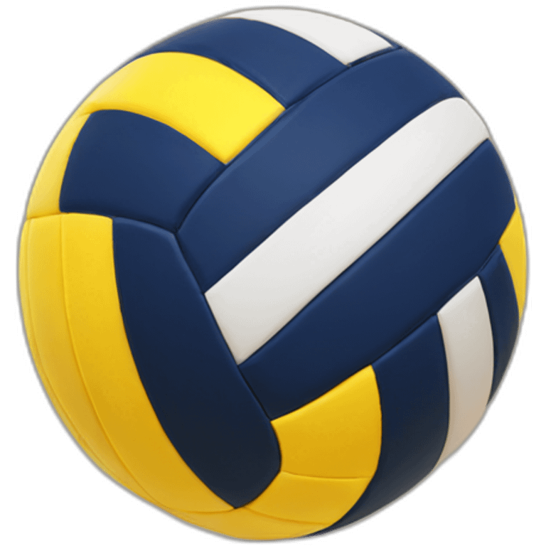 Spike volleyball emoji