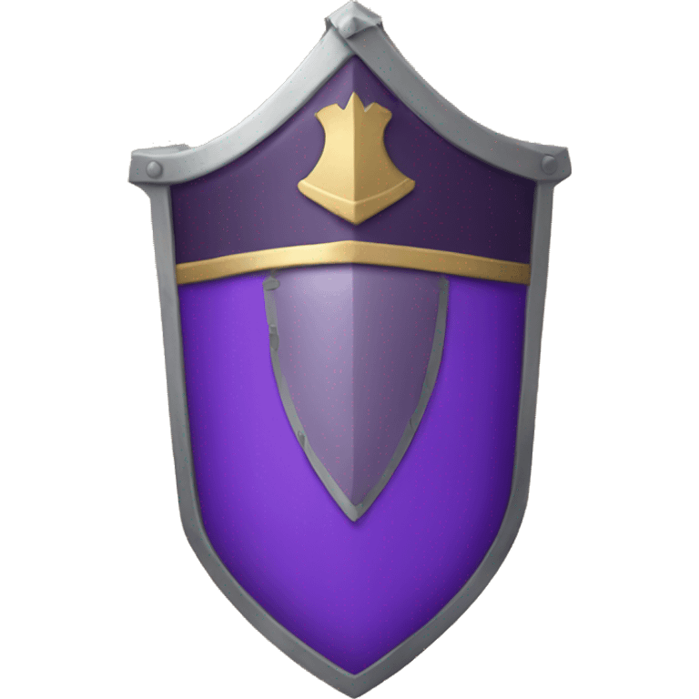 purple shield emoji