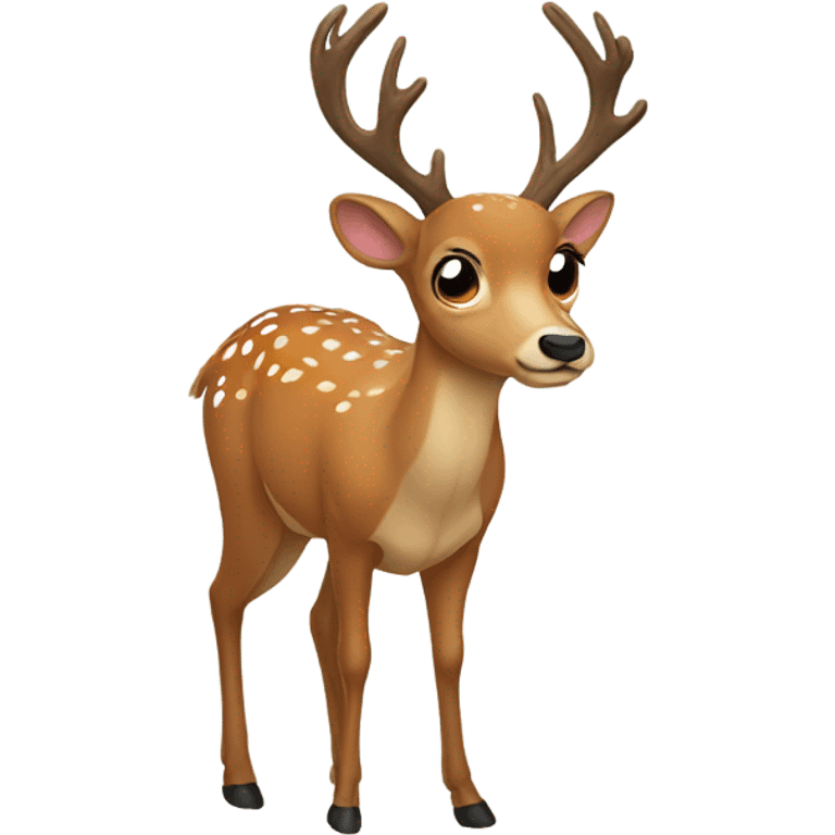 deer with mental illness emoji