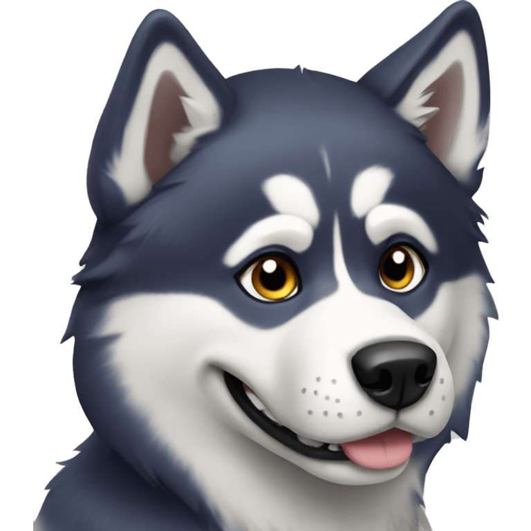 Husky  emoji