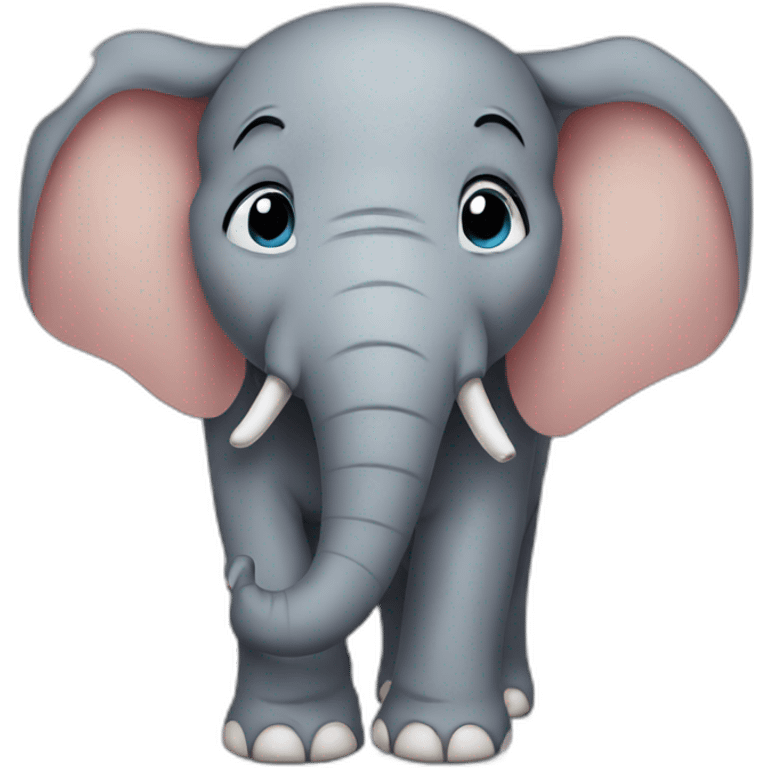 sad elephant emoji