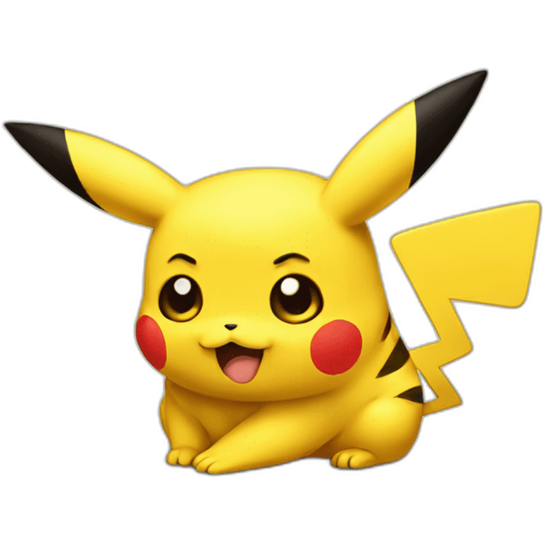 Pikachu sad emoji