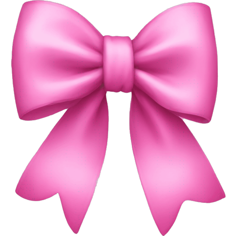 Pink bow emoji