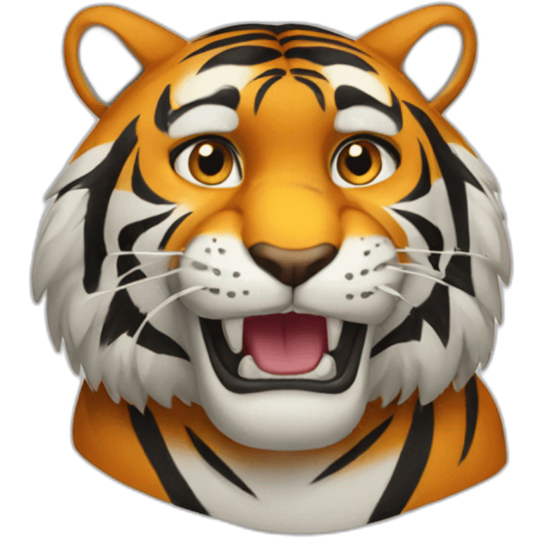 the tiger emoji