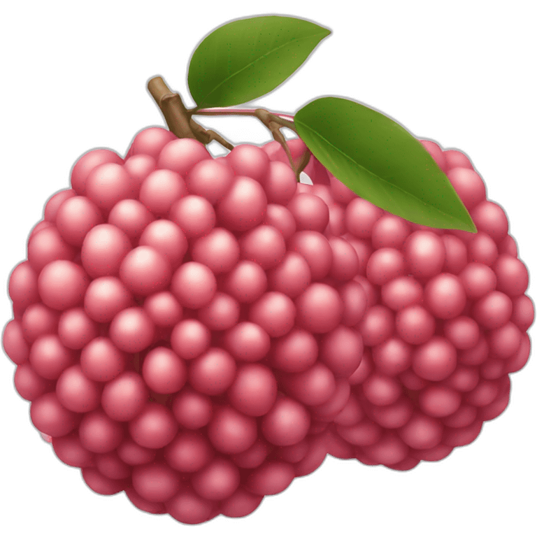 Lychee emoji