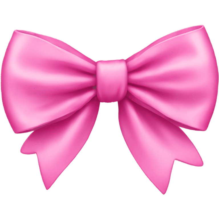 Pink bow emoji