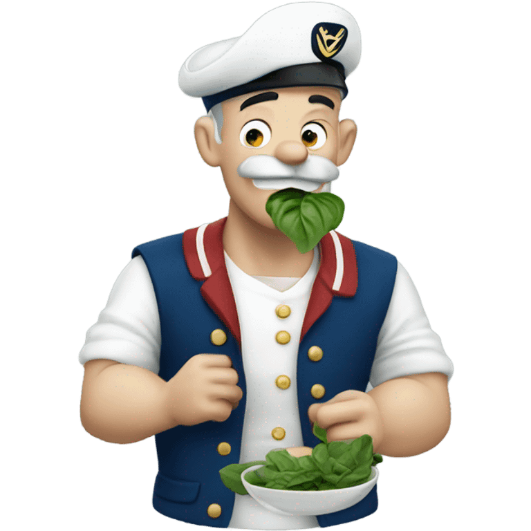 Sailor popeye eating spinach emoji