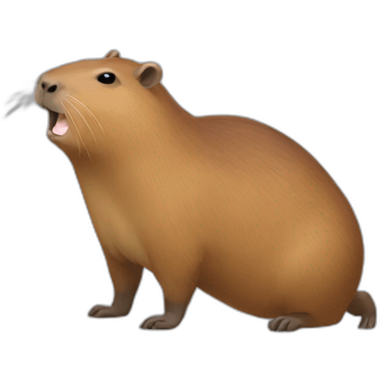 capybara qui dab emoji