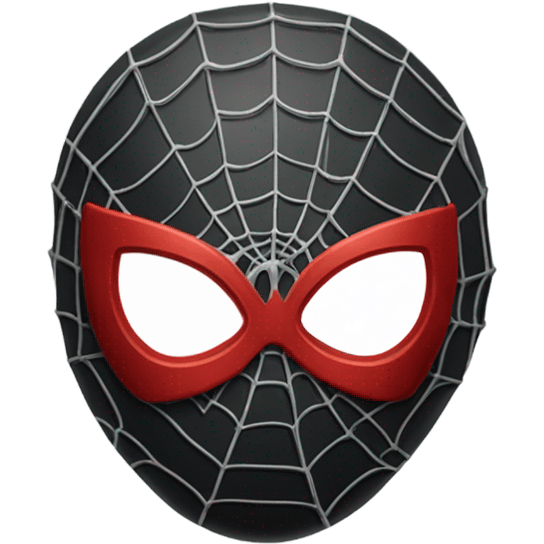 Marvel spiderman mask emoji