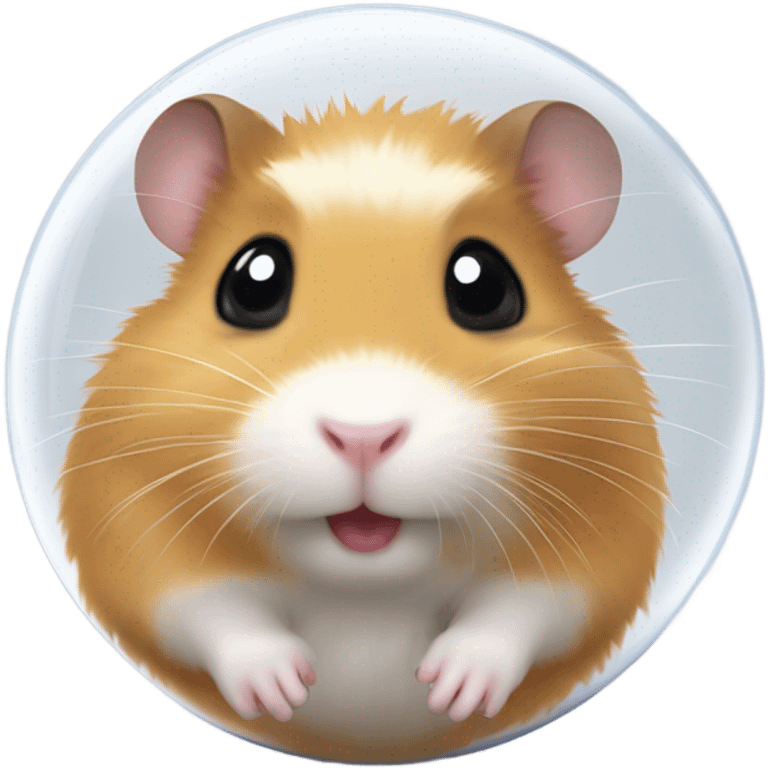 Hamster in a ball emoji