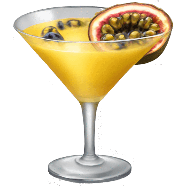 Passionfruit martini emoji