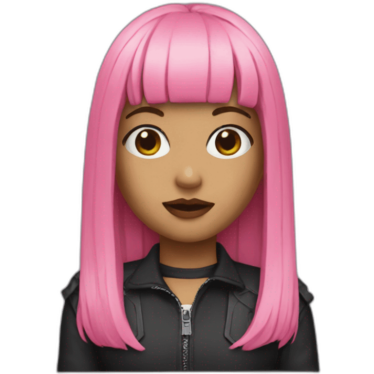 Lisa black pink emoji