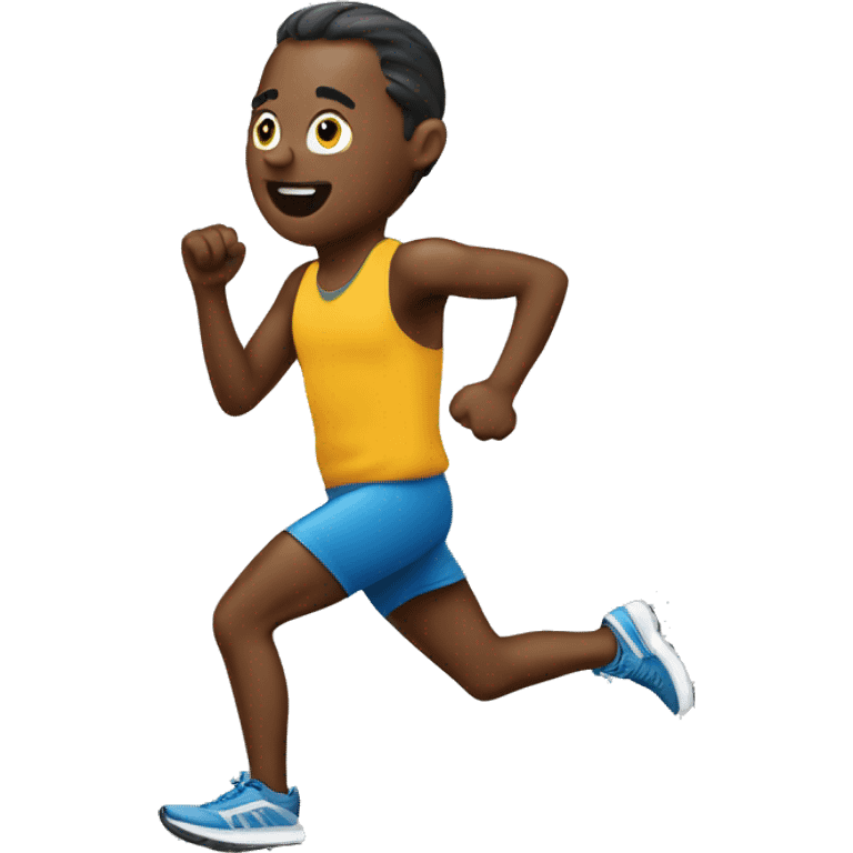 Running a Marathon  emoji