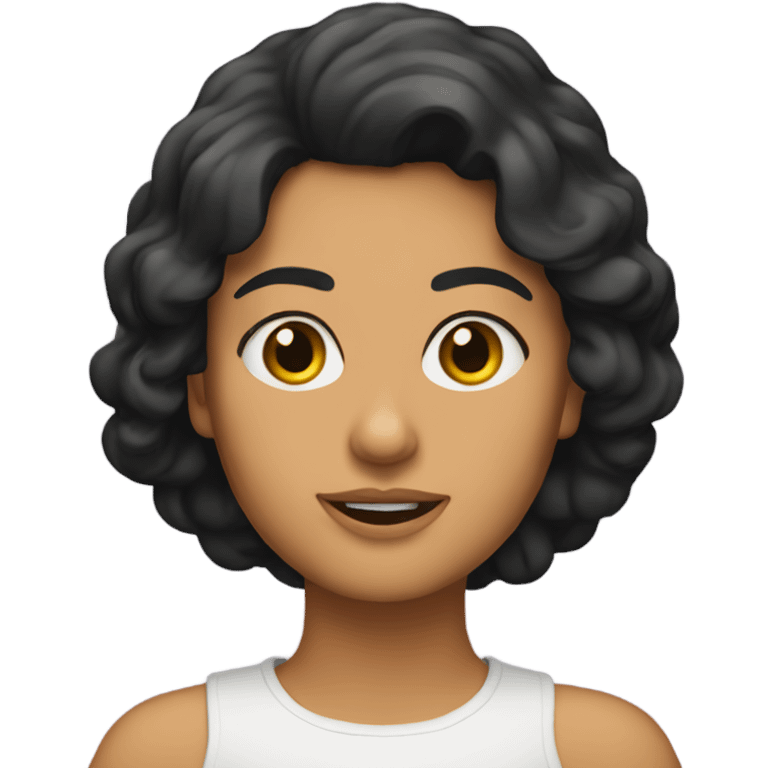 chica moRENA emoji