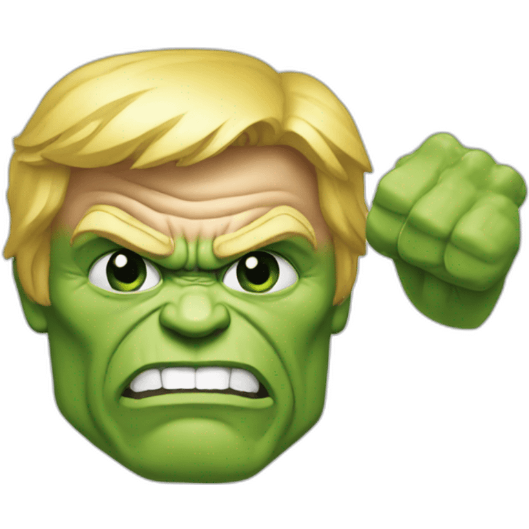 Hulk trump emoji