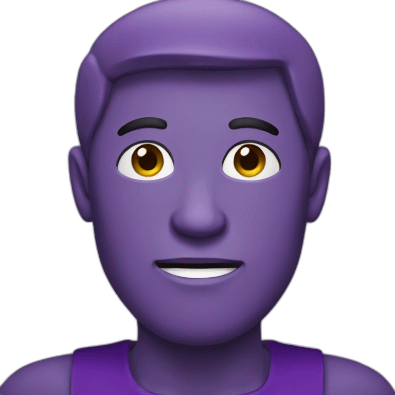 purple man emoji