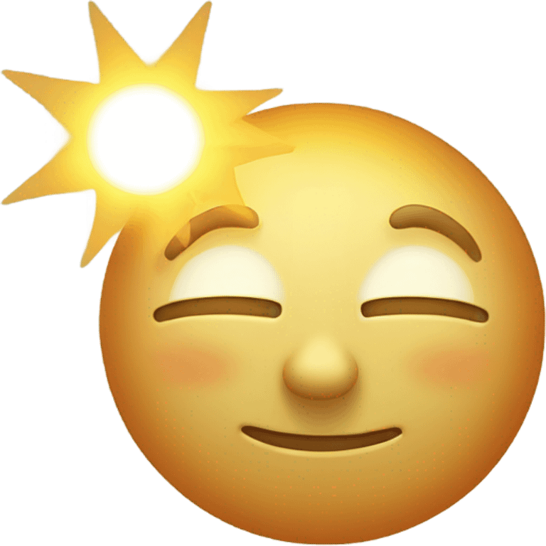 Sun emoji