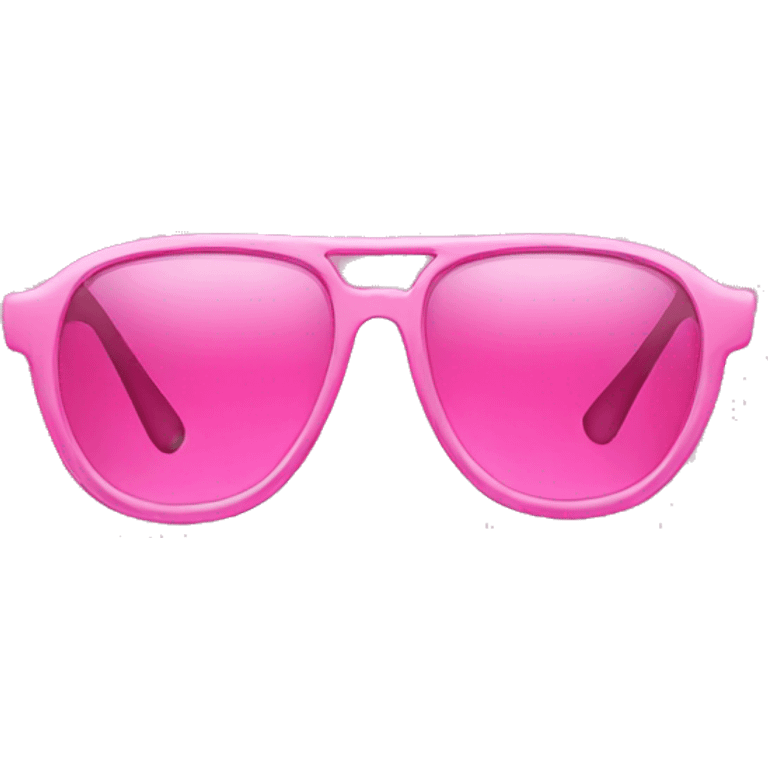 Pink-sunglasses emoji