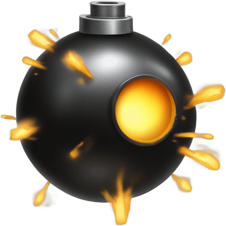 animated bomb emoji for Telegram emoji